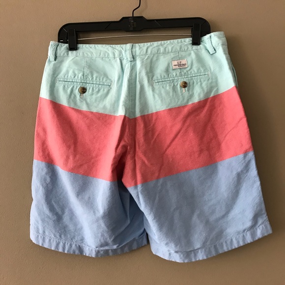 Vineyard Vines TriColor Shorts - Picture 2 of 5